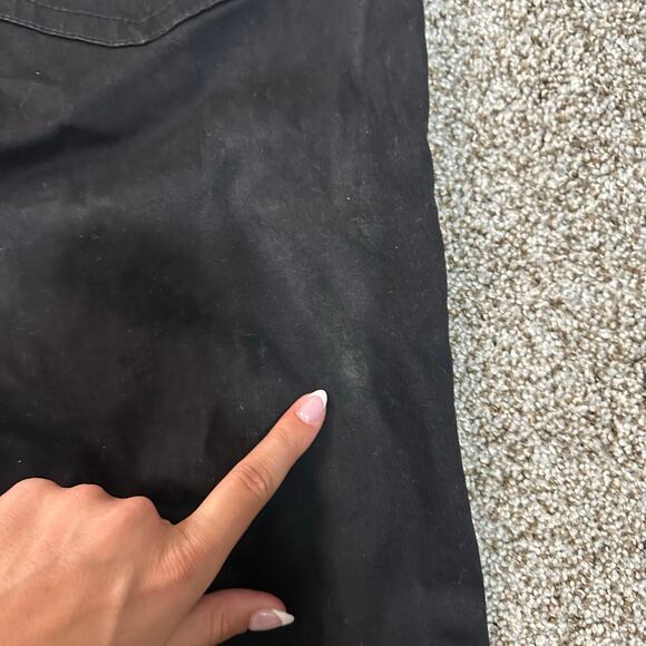 TRUE RELIGION Women's Jennie Mid Rise Curvy Skinny Pants Size 33 In Black - Picture 5 of 13